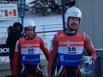 Oskars Gudramovičs/ Pēteris Kalniņš finishes 8th at the Viessmann World Cup in Calgary