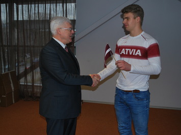 Latvijas karognesējs II Jaunatnes Ziemas Olimpisko spēļu atklāšanas ceremonijā būs Kristers Aparjods