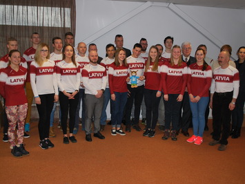 Kristers Aparjods will carry the flag for Latvia at the Youth Olympic Games Opening Ceremony in Lillehammer