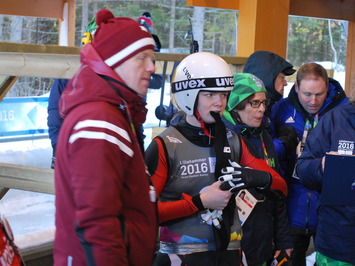 Anda Upīte finishes 9th at 2. Youth Winter Olympics