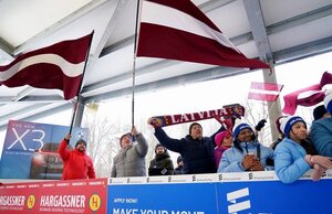 Siguldas trase kļūst par uzmanības centru Pasaules kausa posmā kamaniņu sportā