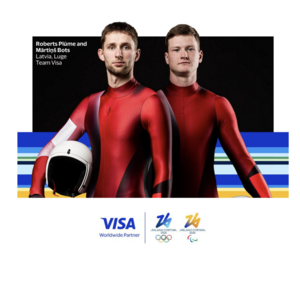 Plūme un Bots pievienojas Team Visa – nozīmīgs solis ceļā uz Milāna–Kortīna 2026