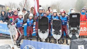 🥉 Latvijas kamaniņu izlase izcīna bronzu komandu stafetē Pasaules kausa 1. posmā Vinterbergā (EBERSPÄCHER LUGE World Cup, Winterberg (GER))