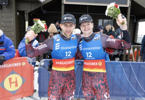 Sudrabs Leikpleisidā! Bots un Plūme uz pjedestāla Pasaules kausa posmā olimpiskajā trasē