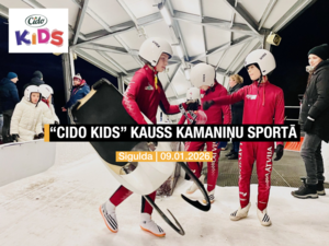 “CIDO KIDS” KAUSS KAMANIŅU SPORTĀ 