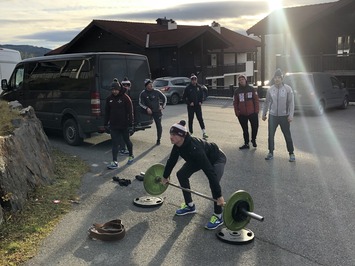 Izlase aizvada Eiropas čempionāta nometni Norvēģijā