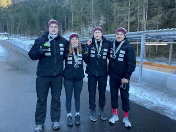 Latvijas Junioru un jauniešu izlase 43. Eiropas čempionātu noslēdz ar divām medaļām