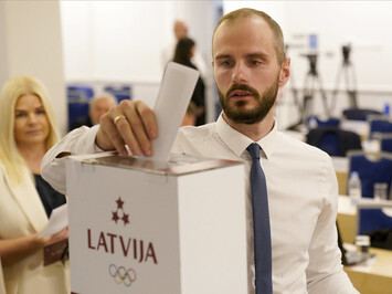 Latvijas Olimpiskās komitejas Ģenerālās asamblejas pārskata - vēlēšanu sesija