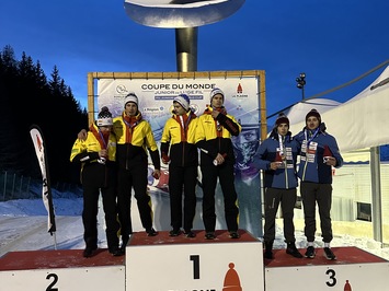 Pasaules kauss kamaniņu sportā junioriem: Laplaņā skan Latvijas himna 