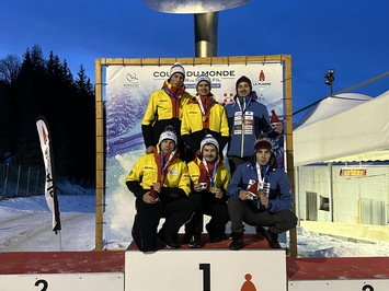 Pasaules kauss kamaniņu sportā junioriem: Laplaņā skan Latvijas himna 