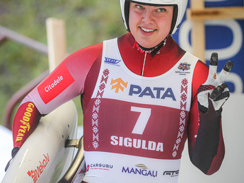 Latvijas kauss kamaniņu sportā: izlases līderi uzrāda labus rezultātus pirms Pasaules kausa posma Siguldā