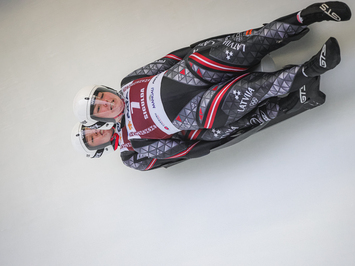 Latvijas kauss kamaniņu sportā: izlases līderi uzrāda labus rezultātus pirms Pasaules kausa posma Siguldā