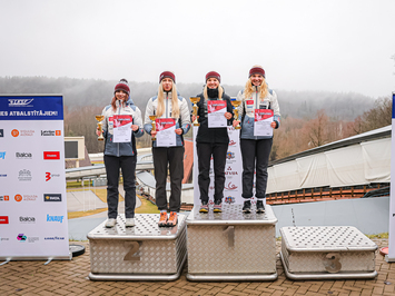 Latvijas kauss kamaniņu sportā: izlases līderi uzrāda labus rezultātus pirms Pasaules kausa posma Siguldā