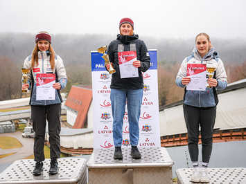 Latvijas kauss kamaniņu sportā: izlases līderi uzrāda labus rezultātus pirms Pasaules kausa posma Siguldā