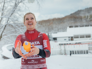 Elīna Ieva Bota: Kas gan var būt labāks par uzvaru mājas trasē?