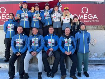 VĒSTURISKS PANĀKUMS LATVIJAS KAMANIŅU SPORTĀ – MARGITA SIRSNIŅA PASAULES ČEMPIONE!