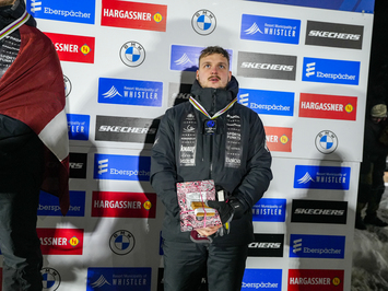 Latvijas sportisti dominē U23 pasaules čempionātā kamaniņu sportā