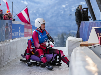 Latvijas sportistes izcīna sudraba medaļu U23 pasaules čempionātā kamaniņu sportā Vistlerā (Kanādā) 2025!