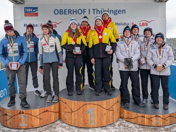 Latvijas junioru komanda izcīna sudrabu komandas stafetē oberhofā!