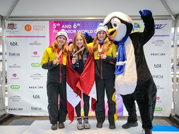 Divas zelta medaļas Latvijai Siguldā: Zane Kaluma triumfē Eiropas Junioru Čempionātā!