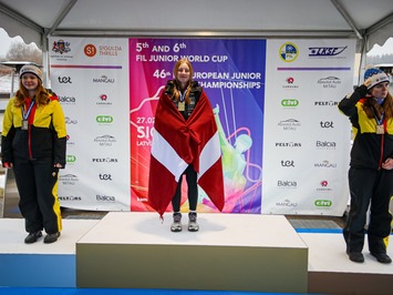 Divas zelta medaļas Latvijai Siguldā: Zane Kaluma triumfē Eiropas Junioru Čempionātā!