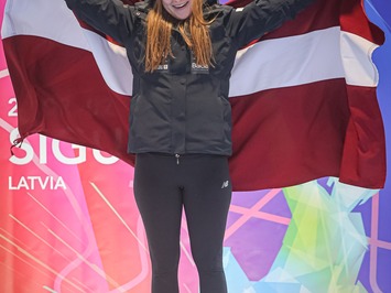 Divas zelta medaļas Latvijai Siguldā: Zane Kaluma triumfē Eiropas Junioru Čempionātā!