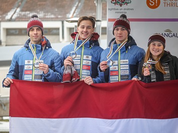 DIVI VIENĀ = DIVI SUDRABI! Latvijas juniori izcili startē Siguldā!