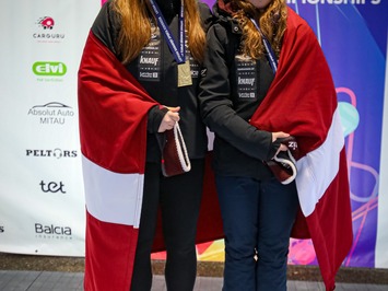 Latvijas trešais zelts Siguldā – Robežniece un Bogdanova triumfē Junioru Pasaules kausa posmā!