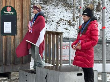 Latvijas jaunie kamaniņu sportisti uzrāda izcilus rezultātus  FIL Jaunatnes spēlēs un Rätikonas kamaniņu trofejā
