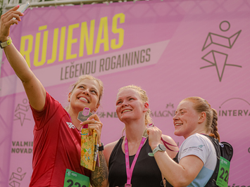 Kamaniņu izlases sportistes izcīna 2. vietu “Leģendu rogainingā” Rūjienā