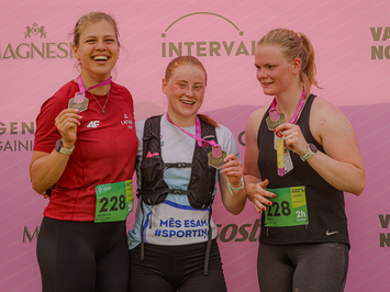 Kamaniņu izlases sportistes izcīna 2. vietu “Leģendu rogainingā” Rūjienā