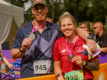 Kamaniņu izlases sportistes izcīna 2. vietu “Leģendu rogainingā” Rūjienā