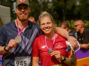 Kamaniņu izlases sportistes izcīna 2. vietu “Leģendu rogainingā” Rūjienā