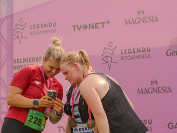 Kamaniņu izlases sportistes izcīna 2. vietu “Leģendu rogainingā” Rūjienā