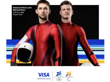Plūme un Bots pievienojas Team Visa – nozīmīgs solis ceļā uz Milāna–Kortīna 2026