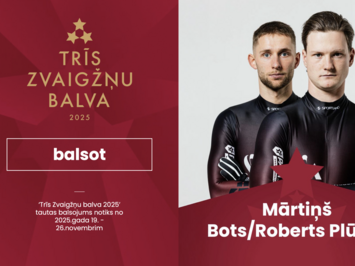 Trīs Zvaigžņu balva 2025: Sākusies tautas balsošana par Latvijas sporta izcilībām