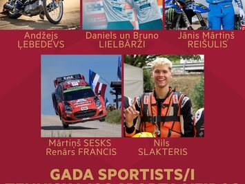 Trīs Zvaigžņu balva 2025: Sākusies tautas balsošana par Latvijas sporta izcilībām