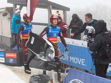 Pasaules kausa pirmais posms Vinterbergā: Latvijas sportistiem stabils sezonas sākums sarežģītos apstākļos