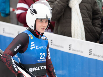 Vinterbergā aizvadītas Pasaules kausa 1. posma sieviešu vieninieku sacensības — stabils un cīņasspara pilns Latvijas komandas sniegums!