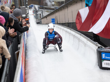 Vinterbergā aizvadītas Pasaules kausa 1. posma sieviešu vieninieku sacensības — stabils un cīņasspara pilns Latvijas komandas sniegums!