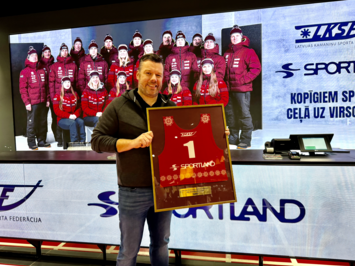 Latvijas Kamaniņu sporta federācija un Sportland Latvija uzsāk sadarbību olimpiskajā sezonā