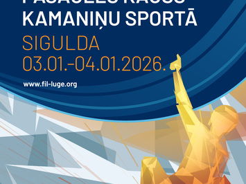 Sigulda uzņem Pasaules kausa posmu kamaniņu sportā olimpiskajā sezonā