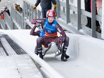Sudrabs Leikpleisidā! Bots un Plūme uz pjedestāla Pasaules kausa posmā olimpiskajā trasē
