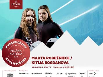 10 Latvijas kamaniņu sportisti izcīna ceļazīmi uz 2026. gada ziemas olimpiskajām spēlēm
