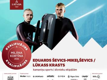 10 Latvijas kamaniņu sportisti izcīna ceļazīmi uz 2026. gada ziemas olimpiskajām spēlēm