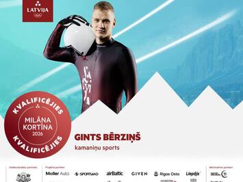 10 Latvijas kamaniņu sportisti izcīna ceļazīmi uz 2026. gada ziemas olimpiskajām spēlēm