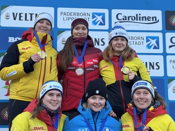 IZCILS LATVIJAS JUNIORU SNIEGUMS 3. FIL JUNIORU PASAULES KAUSA POSMĀ WINTERBERGĀ!