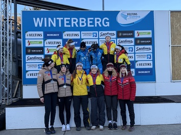 IZCILS LATVIJAS JUNIORU SNIEGUMS 3. FIL JUNIORU PASAULES KAUSA POSMĀ WINTERBERGĀ!