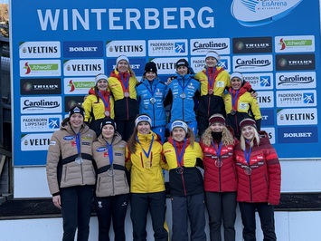 IZCILS LATVIJAS JUNIORU SNIEGUMS 3. FIL JUNIORU PASAULES KAUSA POSMĀ WINTERBERGĀ!