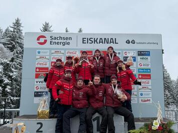 LATVIJAS JUNIORU IZLASE SPOŽI AIZVADA PASAULES ČEMPIONĀTU ALTENBERGĀ 